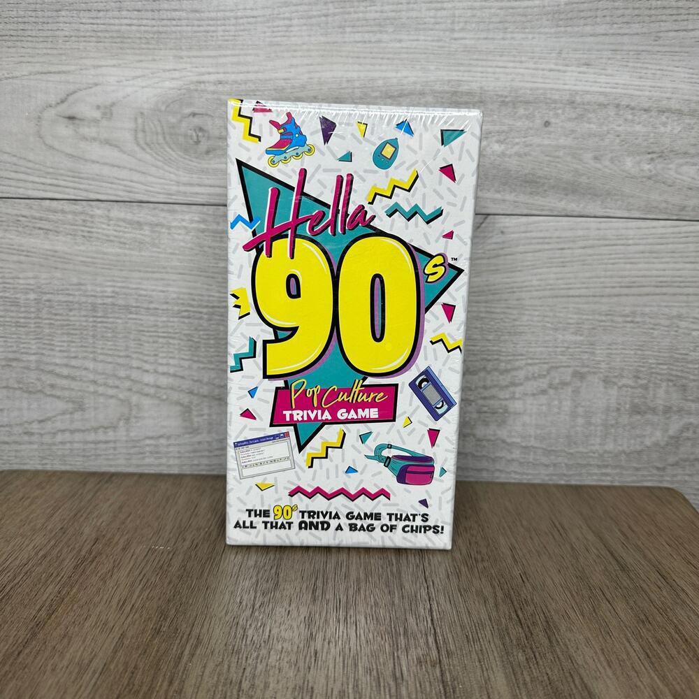 Hella 90s Pop Culture Trivia Game - Nostalgic Fun for Everyone!